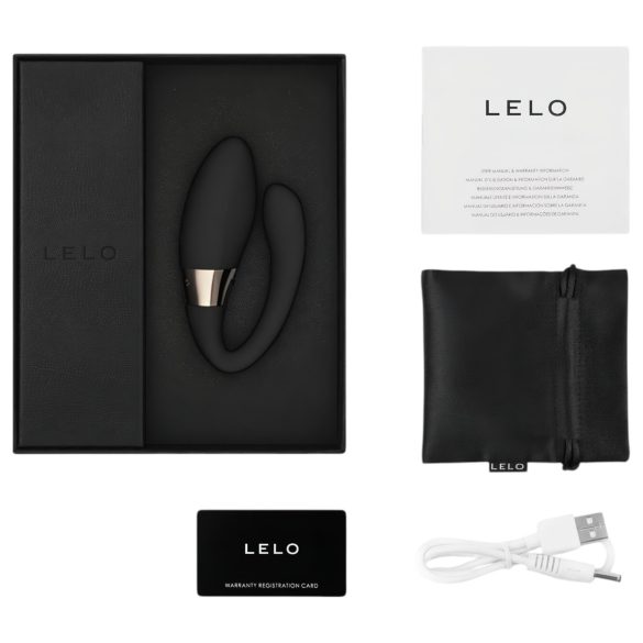 LELO Tiani Harmony - vibromasseur couple connectée rechargeable - noir