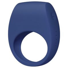  LELO Tor 3 - anneau pénien vibrant rechargeable connecté - silicone bleu