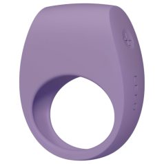   LELO Tor 3 - anneau pénien vibrant rechargeable connecté - silicone violet