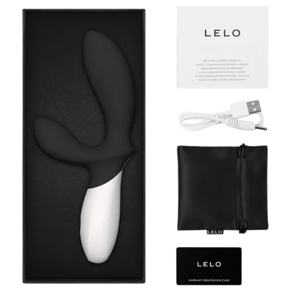LELO Loki Wave 2 - vibromasseur prostate rechargeable étanche - noir