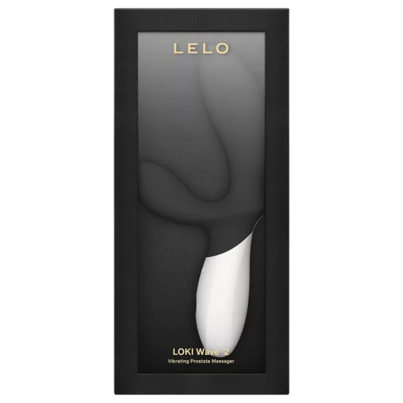 LELO Loki Wave 2 - vibromasseur prostate rechargeable étanche - noir