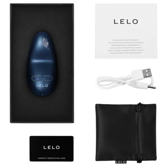LELO - Stimulateur clitoridien rechargeable étanche - bleu
