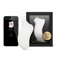   LELO Sona 3 - stimulateur clitoridien par ondes sonores - blanc