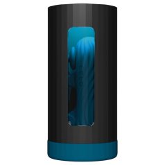 LELO F1s V3 XL - masturbateur interactif - noir et bleu