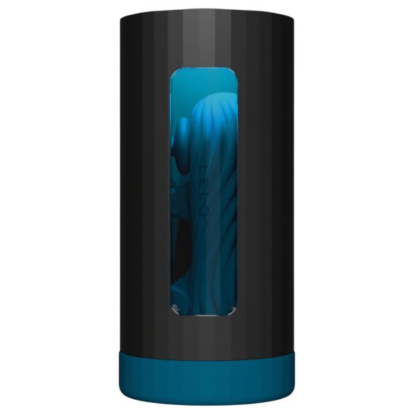 LELO F1s V3 XL - masturbateur interactif - noir et bleu