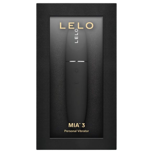 LELO - vibromasseur discret rouge à lèvres - rechargeable - noir