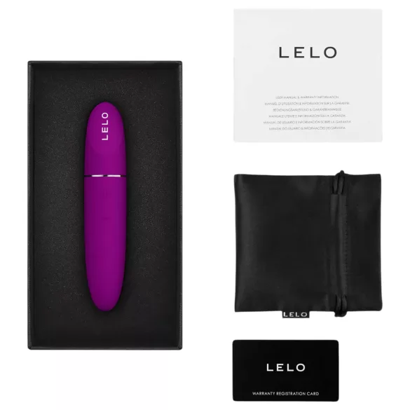 LELO - vibromasseur discret forme rouge à lèvres - rose