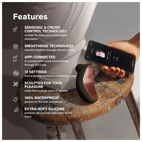 LELO - Stimulateur clitoridien à ondes soniques - violet