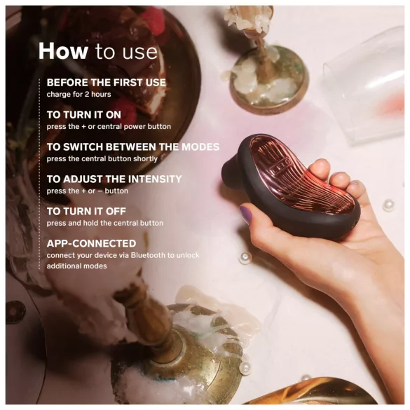 LELO - Stimulateur clitoridien à ondes soniques - violet