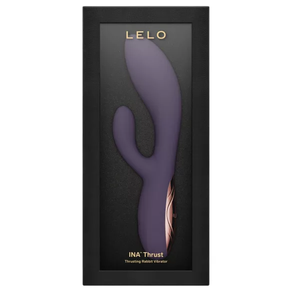 LELO - INA Thrust rabbit vibrant à va-et-vient (violet)