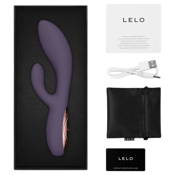LELO - INA Thrust rabbit vibrant à va-et-vient (violet)