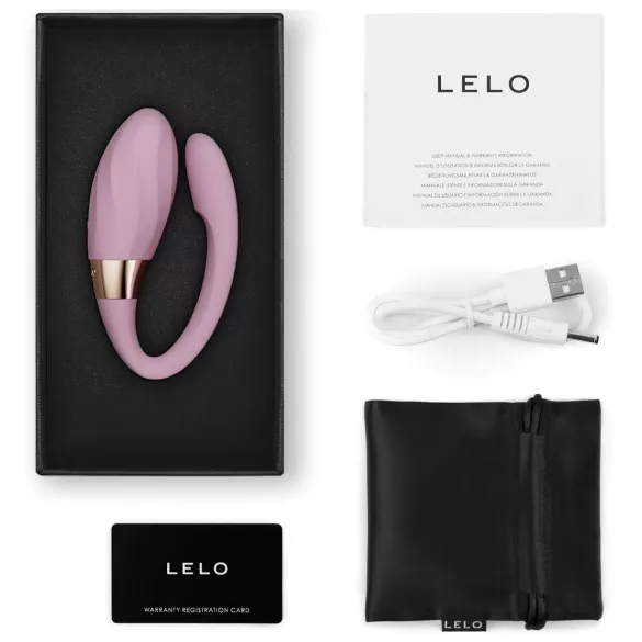 LELO Tiani Twist - vibromasseur connecté pour couple (rose)