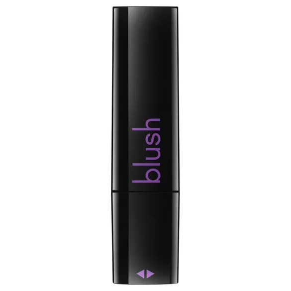 Blush - mini vibromasseur rouge à lèvres waterproof - noir rose