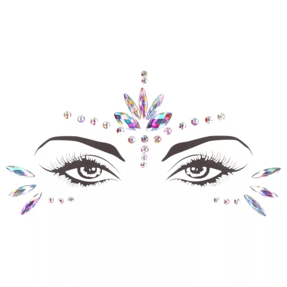 Le Désir Contact - stickers yeux brillants arc-en-ciel