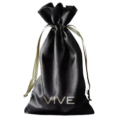 Vive - sac pour sextoys en satin (noir)