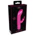 Royal Gems Dazzling - vibromasseur rabbit rechargeable - silicone rose