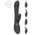 Vive Chou - Vibromasseur rabbit 4 en 1 - stimulation clitoridienne - noir