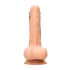 RealRock - godemichet réaliste avec testicules - 17 cm - couleur chair
