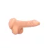 RealRock - godemichet réaliste avec testicules - 17 cm - couleur chair