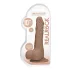 RealRock - gode réaliste avec testicules - 25cm - couleur foncée