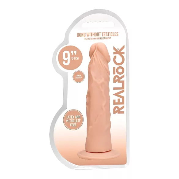 RealRock - gode réaliste - 23 cm - couleur chair
