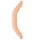 RealRock - gode double pénétration 36cm - réaliste couleur chair