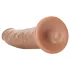 RealRock Slim - godemichet réaliste 15,5 cm - silicone - marron foncé