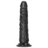 RealRock - gode réaliste fin - 15,5 cm - noir