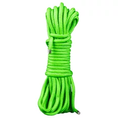 Ouch! - corde bondage fluorescente - 5 m - vert