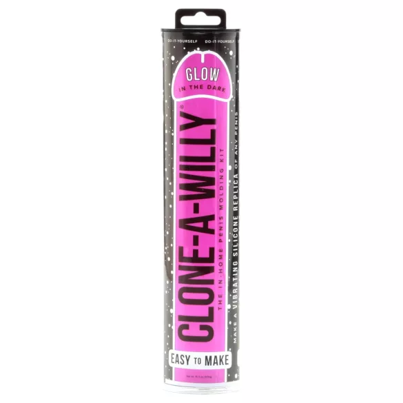 Clone-a-Willy - kit moule pénis lumineux - rose