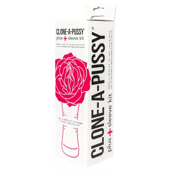 Clone-a-Pussy - kit moule vulve et manchette - silicone rose