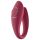 Raytech Rose - vibromasseur rouge, étanche et rechargeable