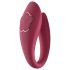 Raytech Rose - vibromasseur rouge, étanche et rechargeable