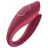 Raytech Rose - vibromasseur rouge, étanche et rechargeable