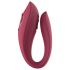Raytech Rose - vibromasseur rouge, étanche et rechargeable