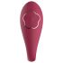 Raytech Rose - vibromasseur rouge, étanche et rechargeable