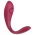 Raytech Rose - vibromasseur rouge, étanche et rechargeable
