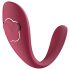 Raytech Rose - vibromasseur rouge, étanche et rechargeable