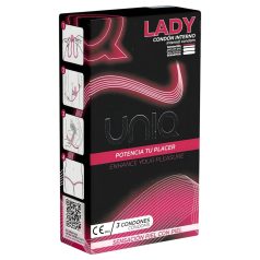 Uniq Lady - préservatif féminin - lot de 3