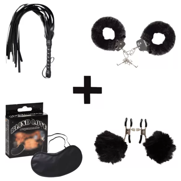 BDSM - Kit bondage débutant - 4 pièces