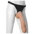 Doc Johnson - gode mic Vac-U-Lock Hung 12 réaliste avec testicules - nude