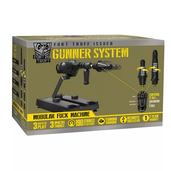 Doc Johnson Gunner System - machine sexuelle - noir