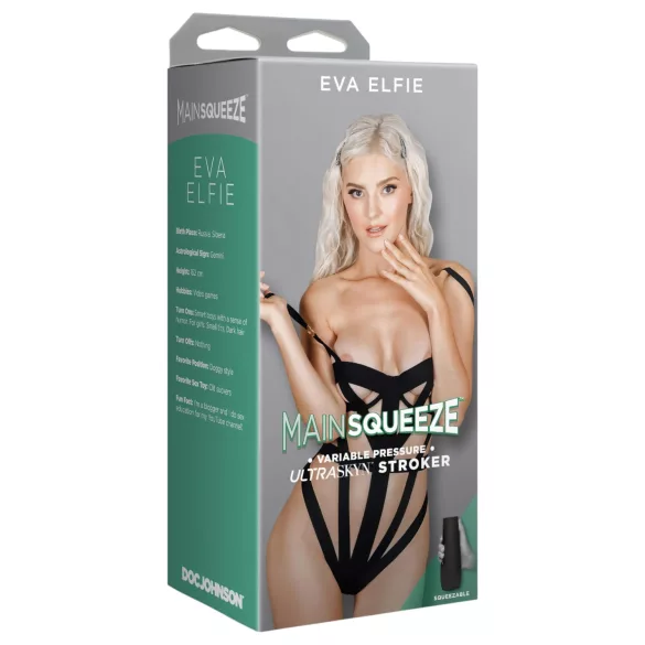 Doc Johnson Eva Elfie - vagin réaliste Ultraskyn - masturbateur couleur chair