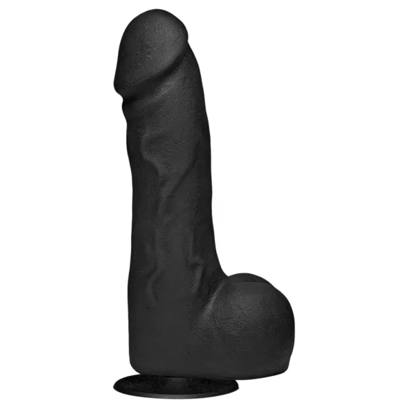 Doc Johnson The Perfect Cock - gode réaliste (noir) - 19 cm