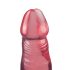 Crystal Jellies - gode anal ventouse - rose