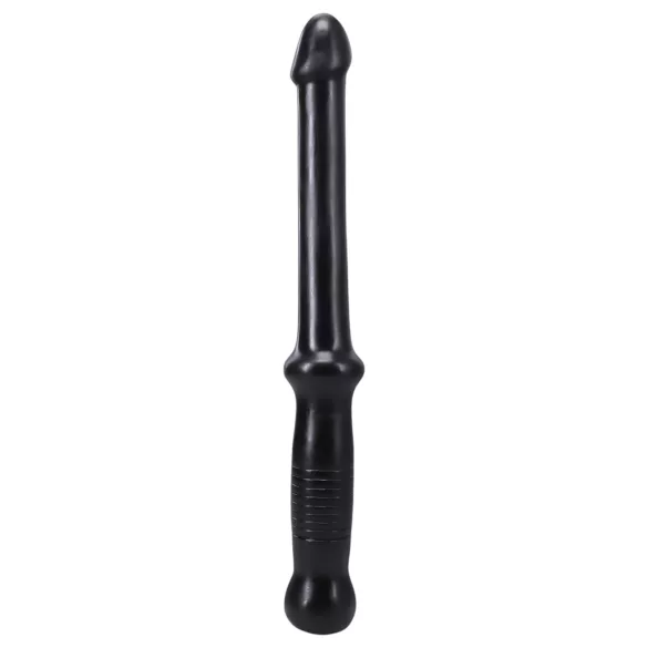 Doc Johnson - dildo anal à poignée - silicone noir