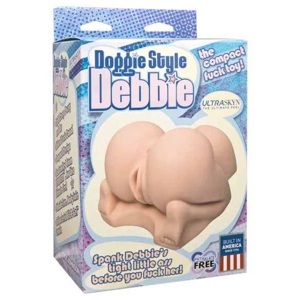 Doc Johnson Doggie Style Debbie - masturbateur réaliste (couleur chair)
