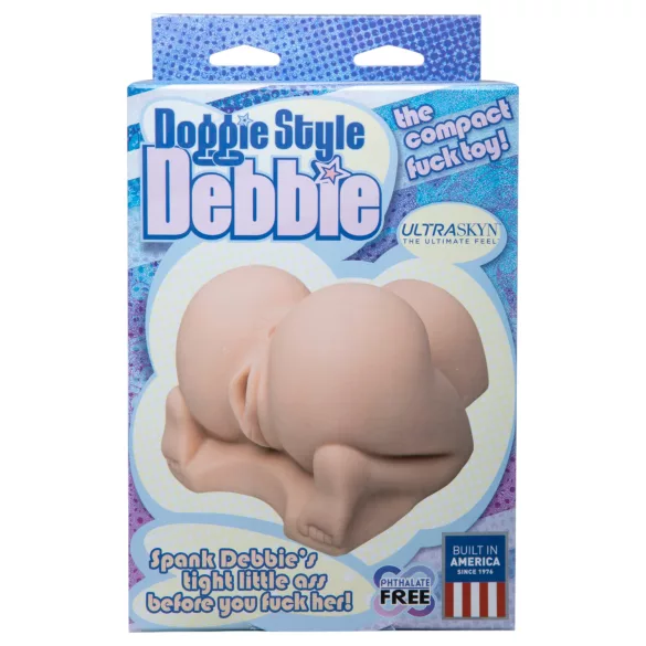 Doc Johnson Doggie Style Debbie - masturbateur réaliste (couleur chair)