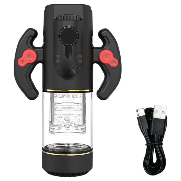 AlvUp - masturbateur automatique rotatif - silicone noir