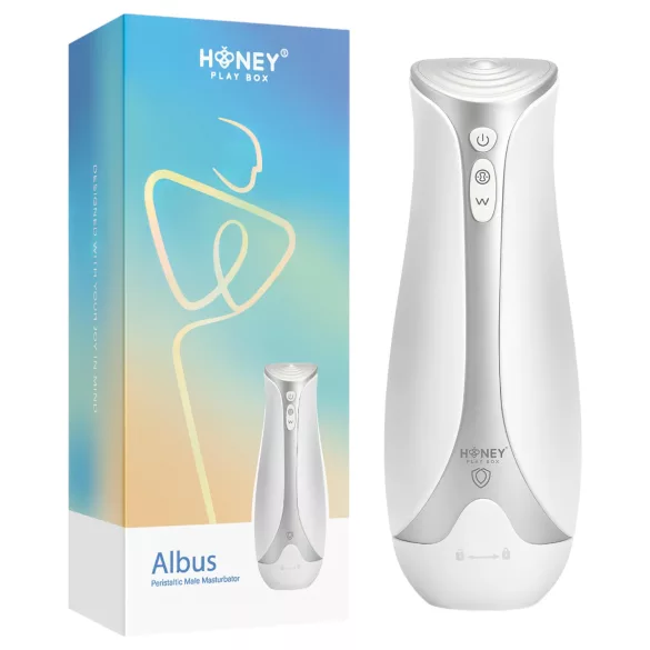 Honey Play Box Albus - masturbateur homme pulsant vibrant - blanc